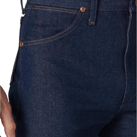 Wrangler Men's Cowboy Cut Original Fit Rigid Indigo Jeans 13MWZPW 34 X 32 NWT - Picture 4 of 4